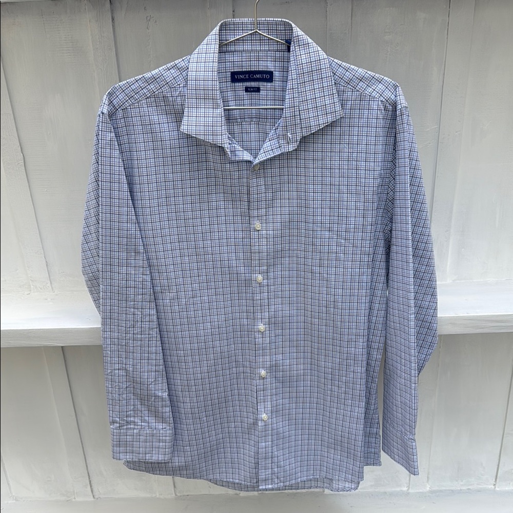 Vince Camuto Dress Shirt. Never worn. No imperfections. Slim fit 16.5 32/33